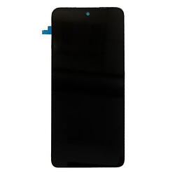 Дисплей (екран) Motorola XT2233 Moto G42, З сенсорним склом, Без рамки, IPS, Чорний
