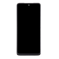 Дисплей (екран) Motorola XT2255 Moto G72, З сенсорним склом, З рамкою, OLED, Чорний