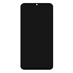 Дисплей (екран) Huawei Honor X6a, High quality, З сенсорним склом, З рамкою, Чорний