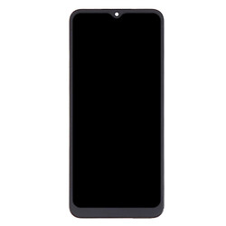 Дисплей (екран) OPPO Realme C33, High quality, З сенсорним склом, З рамкою, Чорний