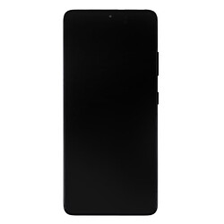 Дисплей (екран) Samsung G998 Galaxy S21 Ultra, З сенсорним склом, З рамкою, OLED, Чорний