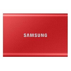 Внешний SSD Samsung T7, 2 Тб., Красный