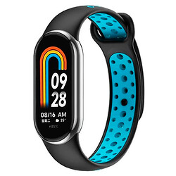 Ремешок Xiaomi Mi Band 8, BeCover Nike, Black-Blue, Черный