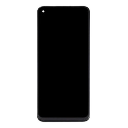 Дисплей (екран) OPPO Realme 7, Original (PRC), З сенсорним склом, З рамкою, Чорний