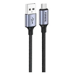 USB кабель Foneng X95, Type-C, 1.2 м., Черный