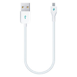 USB кабель Ttec 2DK7513B, MicroUSB, 0.3 м., Белый