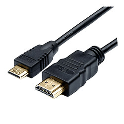 Кабель Atcom 6153, HDMI, Mini HDMI, 1.0 м., Чорний