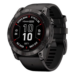 Умные часы Garmin Fenix 7X Pro Sapphire Solar, Черный