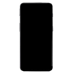 Дисплей (екран) OnePlus 6T, З сенсорним склом, З рамкою, OLED, Чорний