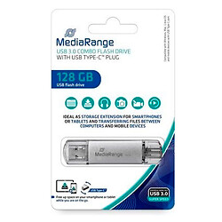 USB Flash MediaRange MR938, 128 Гб., Серебряный - № 2