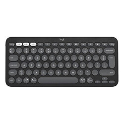 Клавиатура Logitech K380s Pebble Keys 2, Черный
