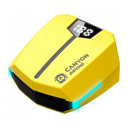 Bluetooth-гарнитура Canyon Doublebee GTWS-2, Стерео, Желтый