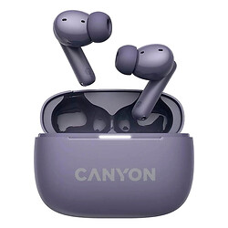 Bluetooth-гарнітура Canyon OnGo TWS-10, Стерео, Фіолетовий
