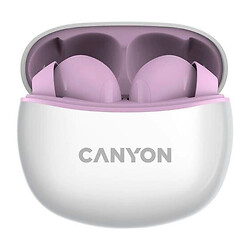 Bluetooth-гарнитура Canyon TWS-5, Стерео, Фиолетовый