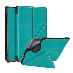 Чохол книжка) PocketBook 740 InkPad 3, BeCover Ultra Slim Origami, Dark Green, Зелений