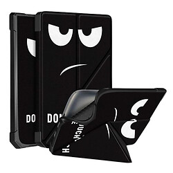 Чохол книжка) PocketBook 740 InkPad 3, BeCover Ultra Slim Origami, Don`T Touch, Малюнок