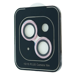 Защитное стекло камеры Apple iPhone 15 / iPhone 15 Plus, ACHILLES, Розовый