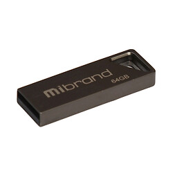 USB Flash Mibrand Stingray, 64 Гб., Сірий