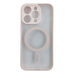Чохол (накладка) Apple iPhone 12 Pro Max, Stiff Cover Colorful, Sand Pink, MagSafe, Рожевий
