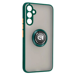 Чехол (накладка) Samsung A346 Galaxy A34 5G, Armorstandart Frosted Matte Ring, Dark Green, Зеленый