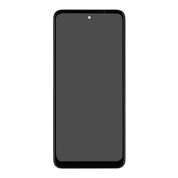 Дисплей (екран) Motorola E32s, Original (100%), З сенсорним склом, З рамкою, Чорний
