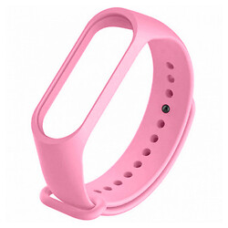 Ремінець Xiaomi Mi Band 5 / Mi Band 6, Silicone, Light Pink, Рожевий