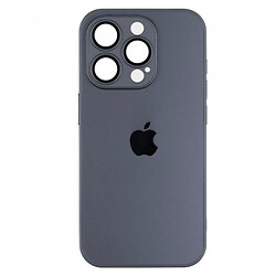 Чохол (накладка) Apple iPhone 12 Pro, AG-Glass, Graphite Black, MagSafe, Чорний