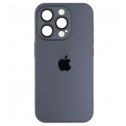 Чохол (накладка) Apple iPhone 12 Pro Max, AG-Glass, Graphite Black, MagSafe, Чорний