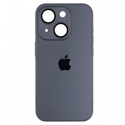 Чохол (накладка) Apple iPhone 13, AG-Glass, Graphite Black, MagSafe, Чорний