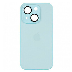 Чохол (накладка) Apple iPhone 14, AG-Glass, Glacial Blue, MagSafe, Синій