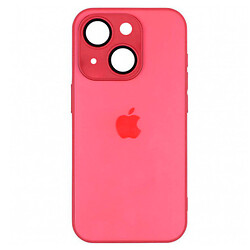 Чехол (накладка) Apple iPhone 15, AG-Glass, MagSafe, Cola Red, Красный