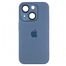 Чохол (накладка) Apple iPhone 15, AG-Glass, Navy Blue, MagSafe, Синій