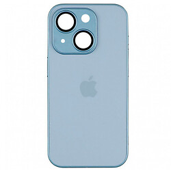 Чохол (накладка) Apple iPhone 15, AG-Glass, Sierra Blue, MagSafe, Синій