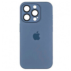 Чохол (накладка) Apple iPhone 15 Pro, AG-Glass, Navy Blue, MagSafe, Синій