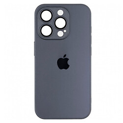 Чохол (накладка) Apple iPhone 15 Pro Max, AG-Glass, Graphite Black, MagSafe, Чорний