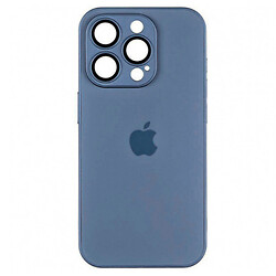 Чохол (накладка) Apple iPhone 15 Pro Max, AG-Glass, Navy Blue, MagSafe, Синій