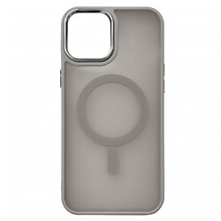 Чохол (накладка) Apple iPhone 12 Pro Max, Color Chrome Case, MagSafe, Сірий