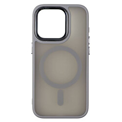 Чехол (накладка) Apple iPhone 14, Color Chrome Case, MagSafe, Серый