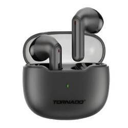 Bluetooth-гарнітура Tornado PLAYMAX TW12, Стерео, Чорний