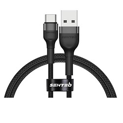 USB кабель SENTEO ST-01, Type-C, 1.0 м., Чорний