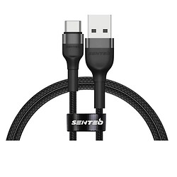 USB кабель SENTEO ST-01, Type-C, 1.0 м., Черный