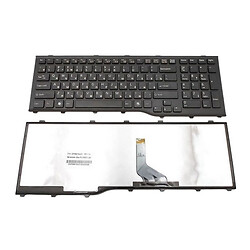 Клавіатура для ноутбука Fujitsu Lifebook AH532/A532/N532, Чорний