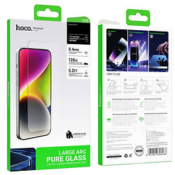 Защитное стекло Apple iPhone 15 / iPhone 15 Pro, Hoco, Обычное, Черный