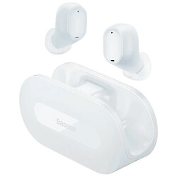 Bluetooth-гарнітура Baseus A00054300226-Z1 Bowie EZ10, Стерео, Білий