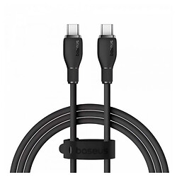 USB кабель Baseus P10355702111-01 Pudding, Type-C, 2.0 м., Черный
