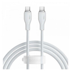 USB кабель Baseus P10355702221-01 Pudding, Type-C, 2.0 м., Білий