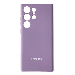 Чохол (накладка) Samsung S928 Galaxy S24 Ultra, Original Soft Case, Бузковий