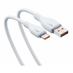 USB кабель Baseus P10355703221-00 Pudding, Type-C, 1.2 м., Белый