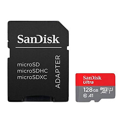 Карта пам'яті SanDisk MicroSDXC UHS-I, 128 Гб.