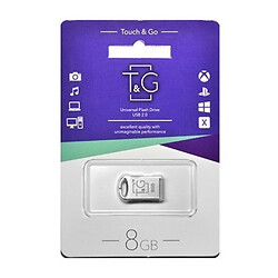USB Flash T&G 105 Metal, 8 Гб., Срібний